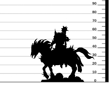 miniature Darknight Death Horse by Lord of the Print