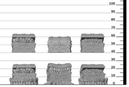 miniature The Runners - Mimic Chest by Printed Obsession