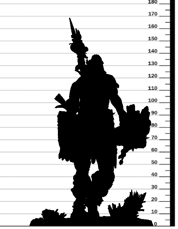 Miniature Ancient Giant Jattir by Cast n Play