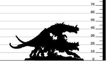 miniature Hellhound pack by Lord of the Print.