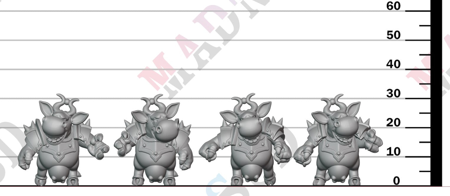 Crosslances Fantasy Football Team - Cow