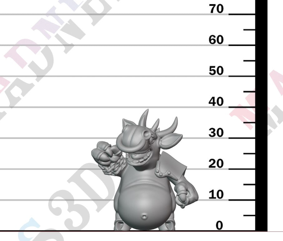 Crosslances Fantasy Football Team - Cow