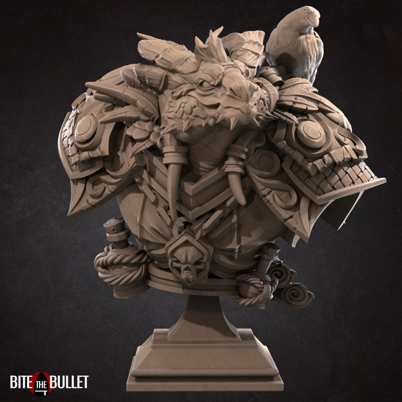 Dragonborn Warlock - Bust