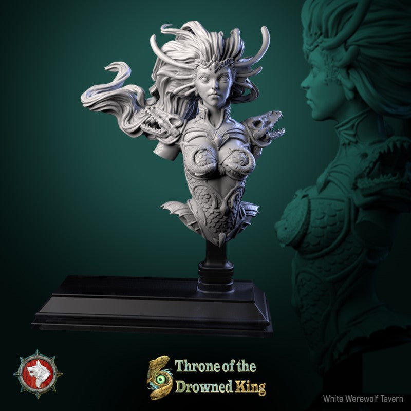Morwenna - Lost Maiden of the Swamp - Bust