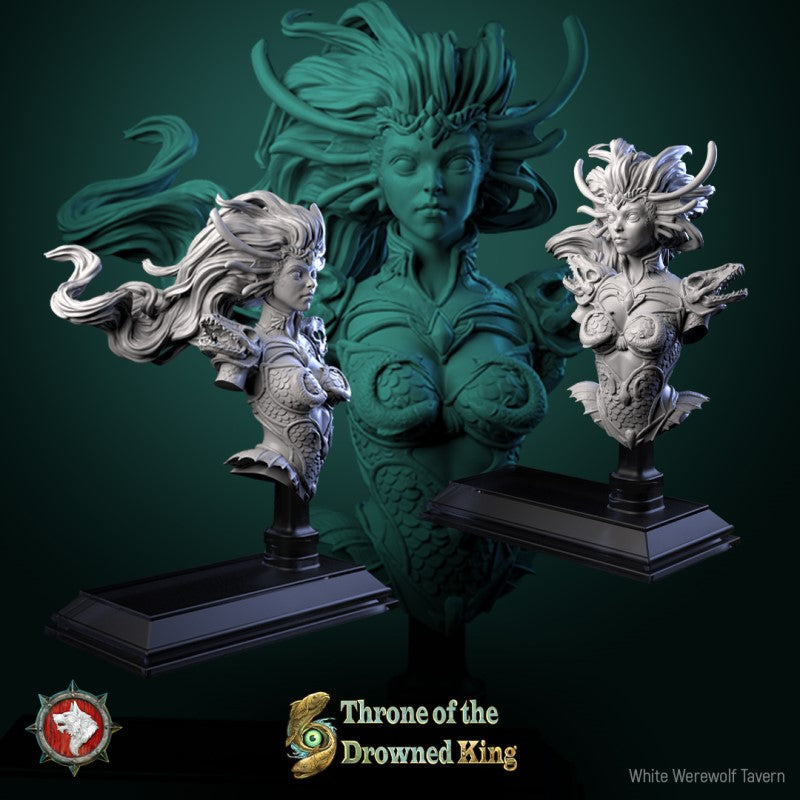 Morwenna - Lost Maiden of the Swamp - Bust