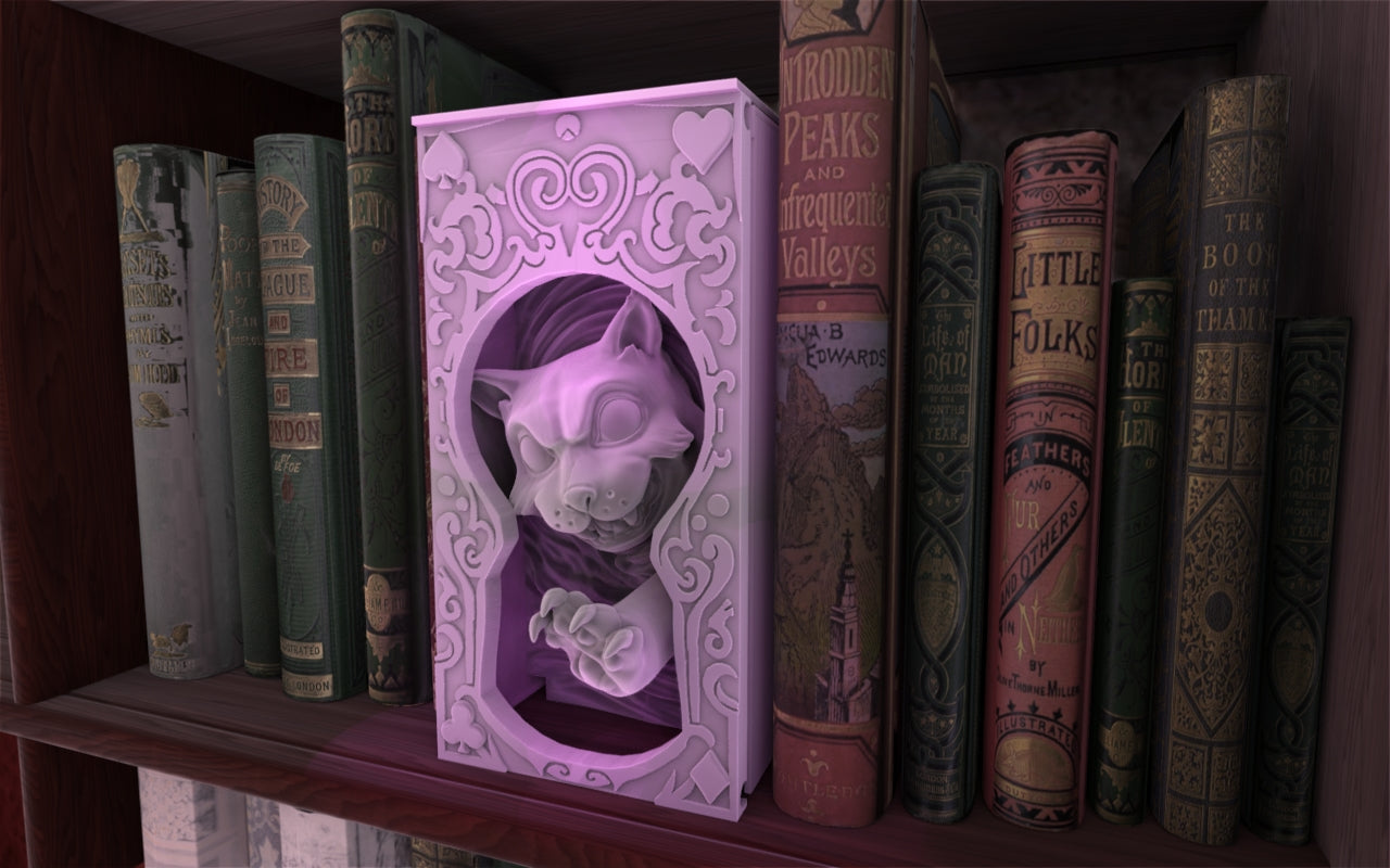 Booknooks - Chesshire Cat - FDM