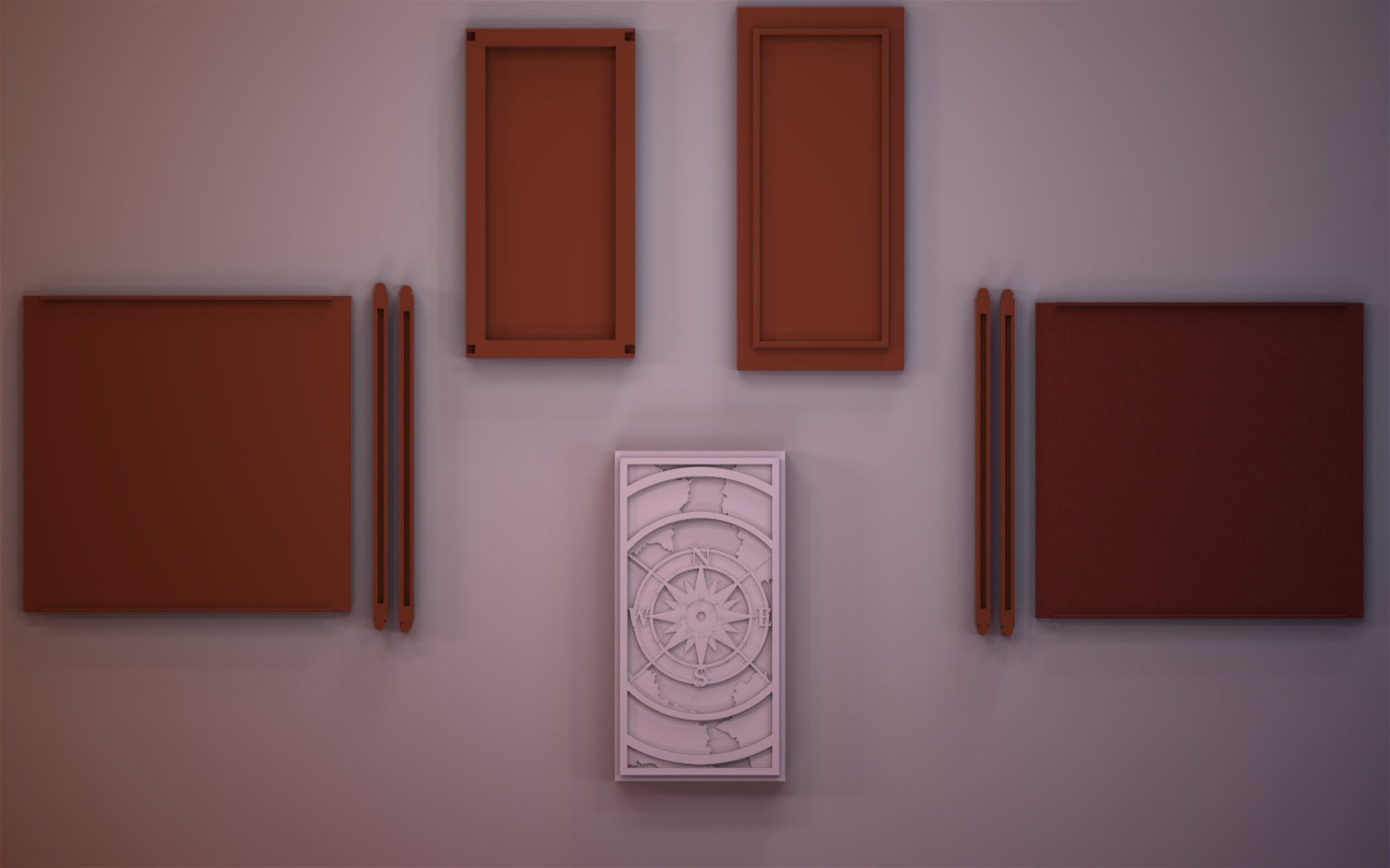 Booknooks - Compass - FDM
