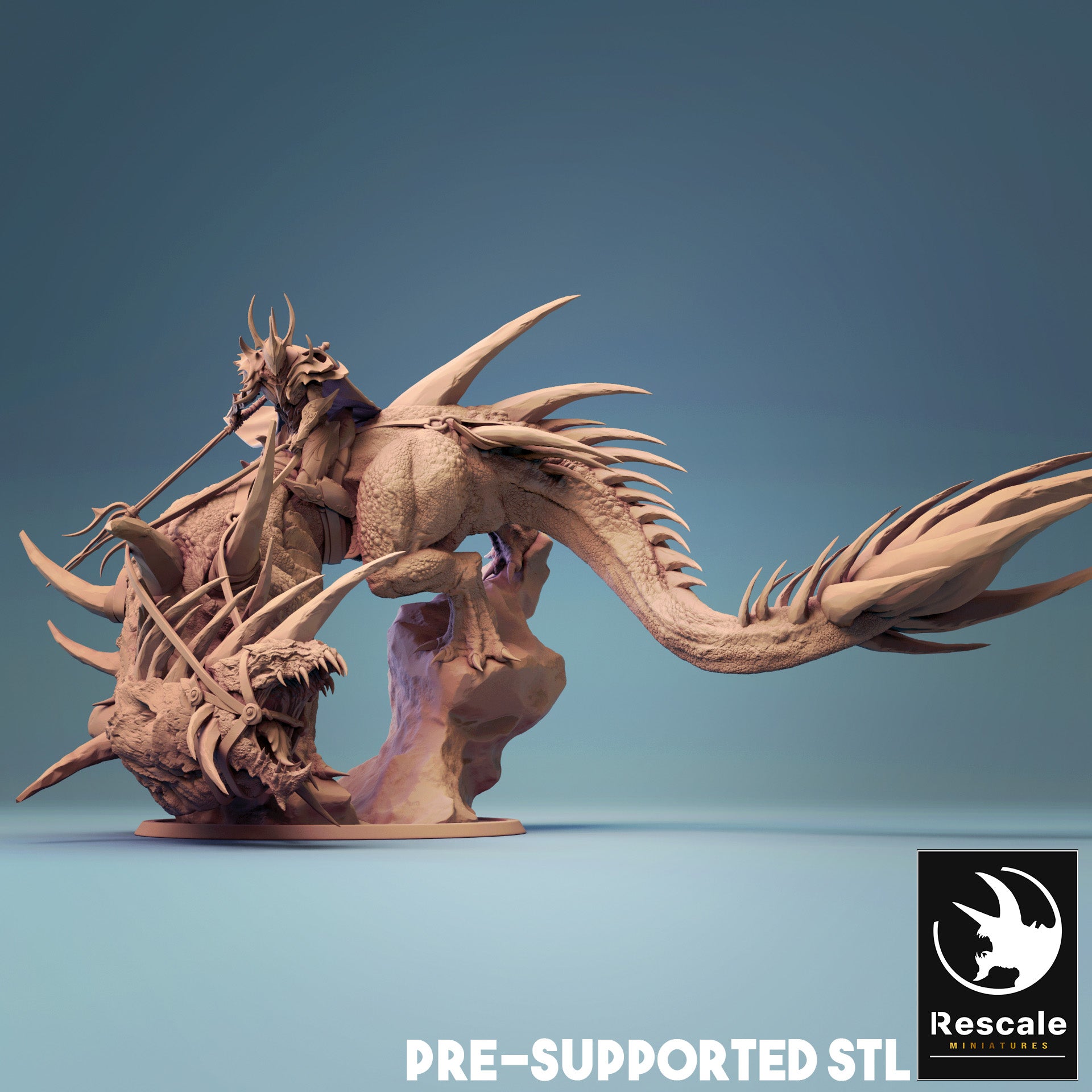 Crystal Drake Mounted