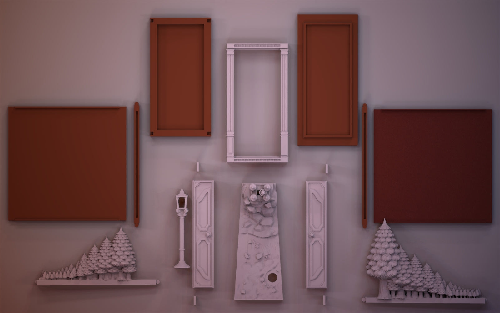 Booknooks - Wardrobe - FDM