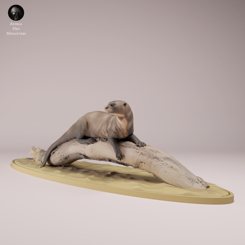 Giant Otter - Tree
