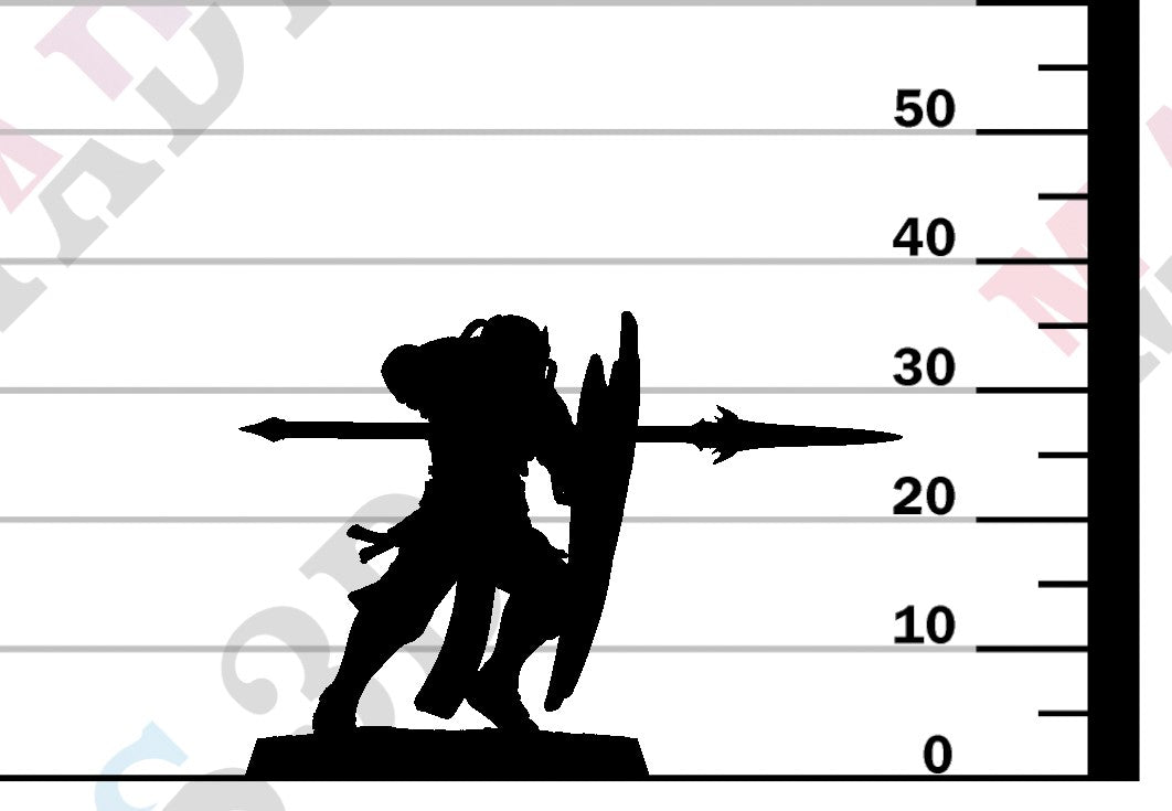 Moon Elf Sentinel - Hold Line Spear Shield
