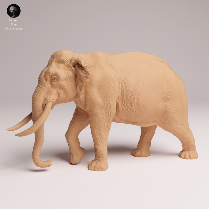 Indian Elephant Bull 1:32