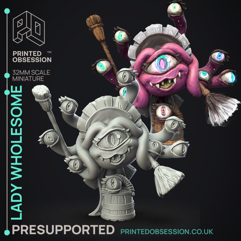 Miniature Lady Wholesome - Eye Terror Maid by Printed Obsession