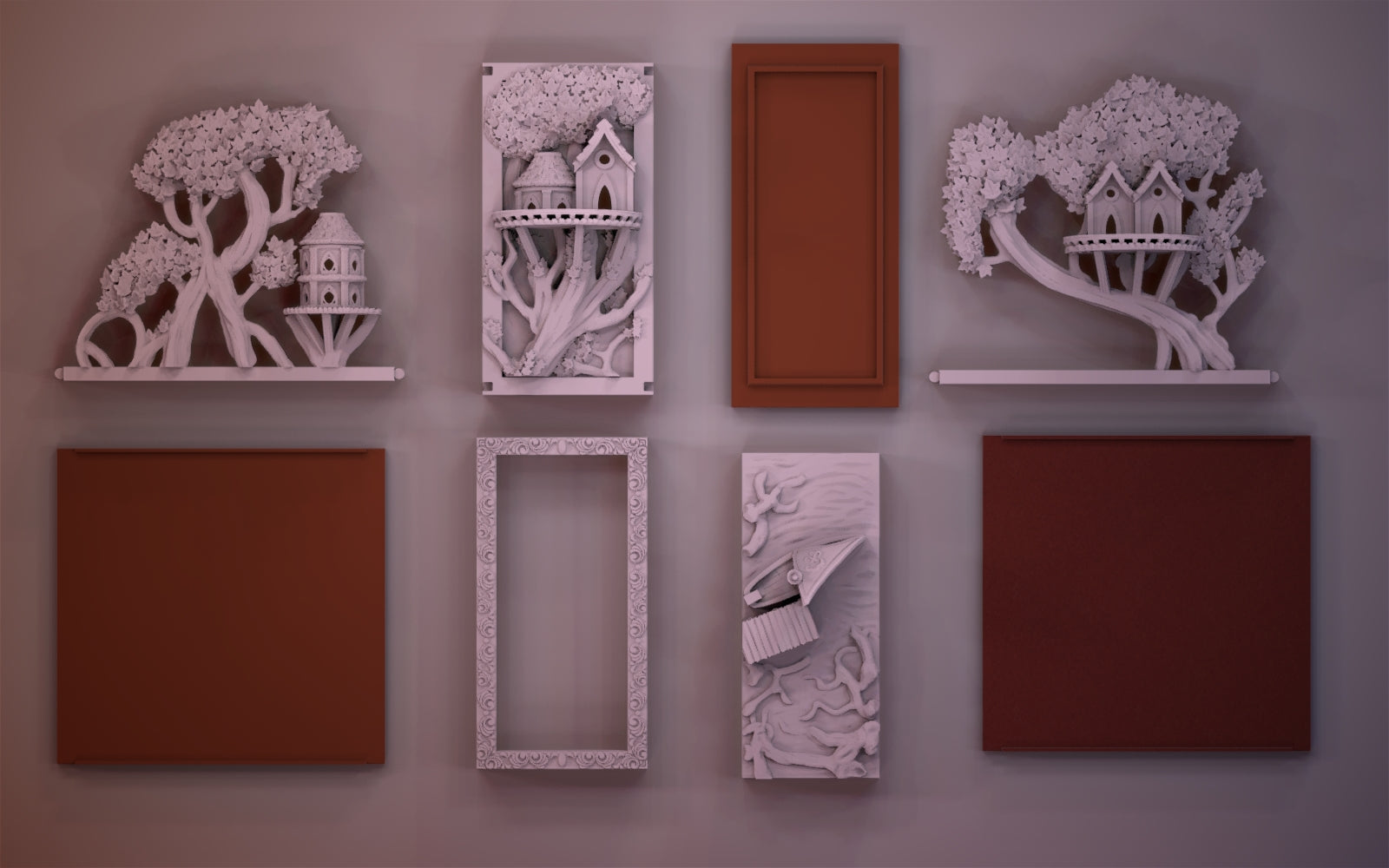 Booknooks - Elf Forest - FDM