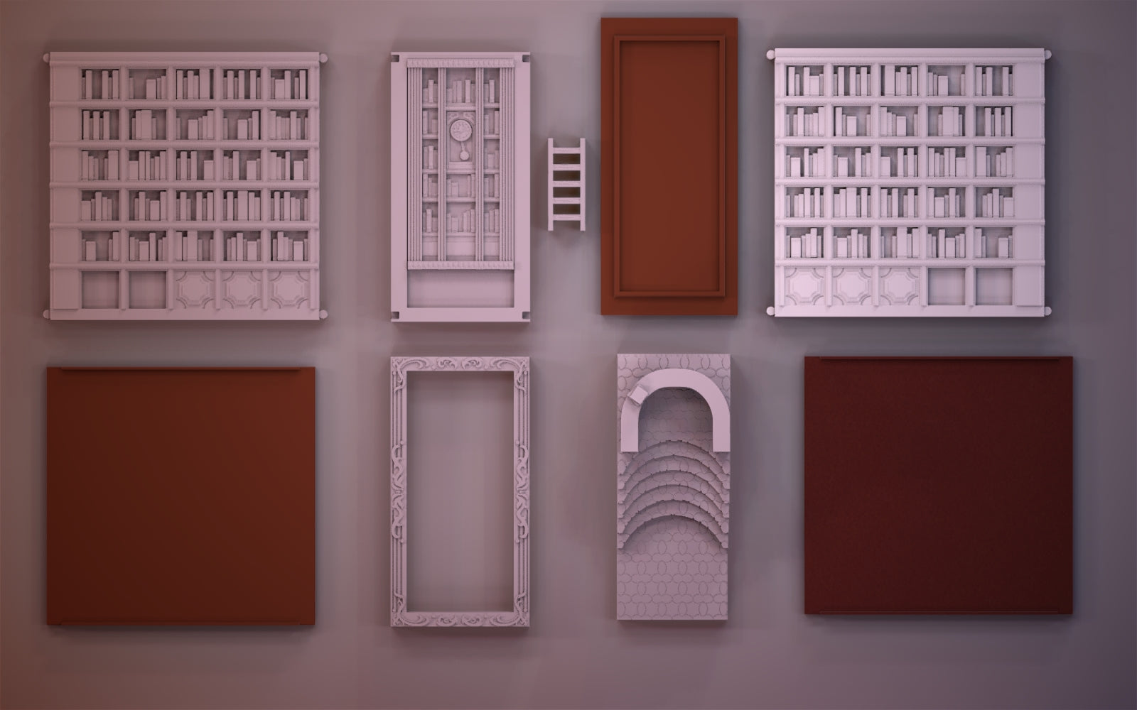 Booknooks - Library - FDM