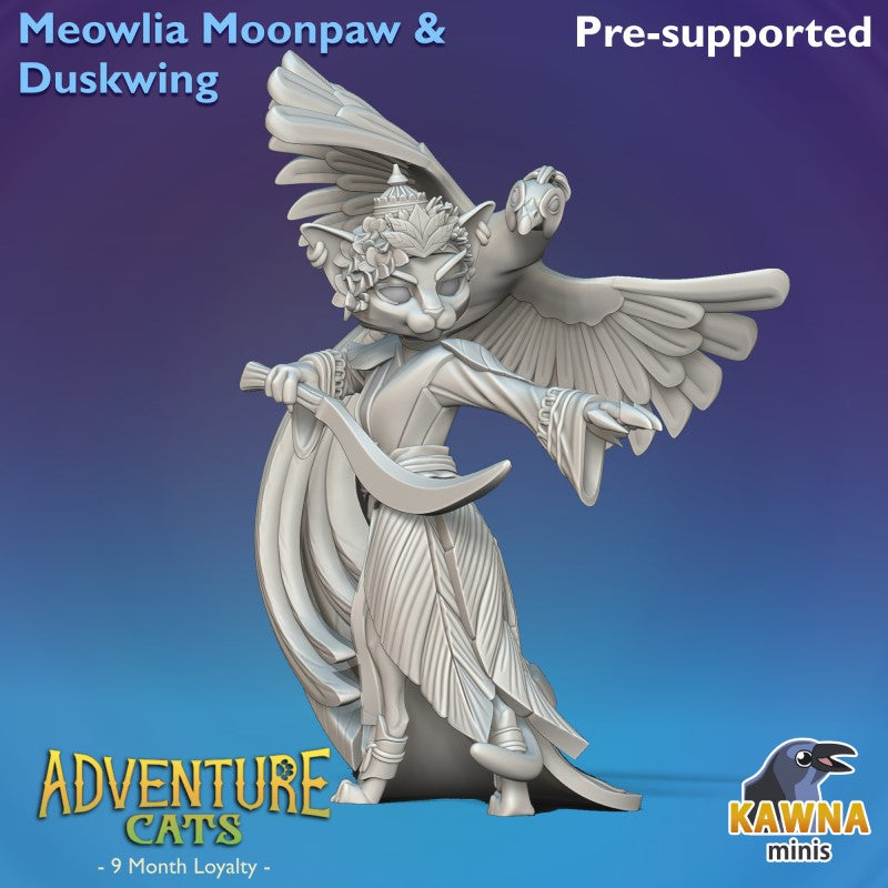 Guardian Meowlia Moonpaw & Duskwing