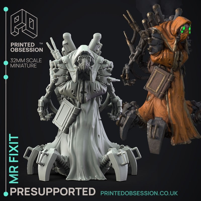 Miniature Mr Fixit by Printed Obsession