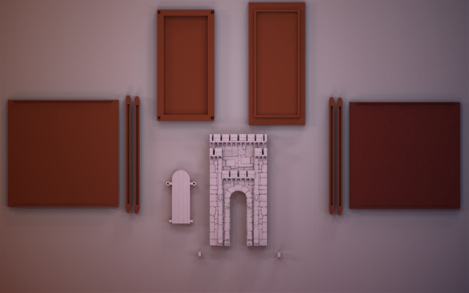 Booknooks - Drawbridge - FDM