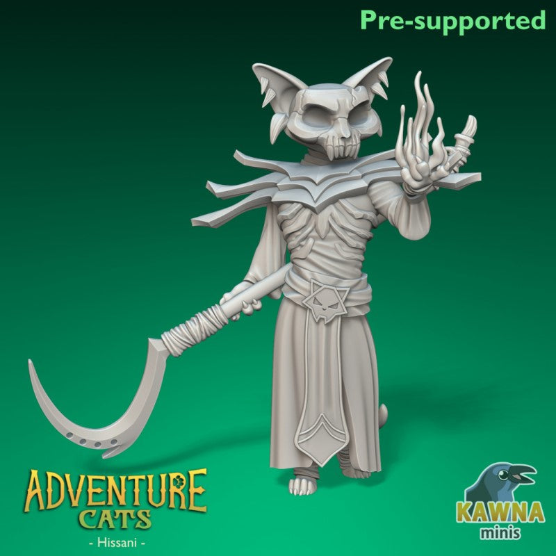 miniature Warlock Cat by The Kawna.