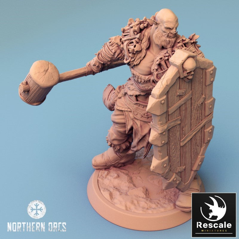 Orc Soldier - Hammer - Block