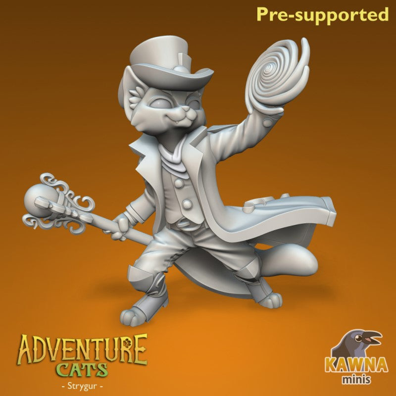 Strygur Sorcerer Cat Male