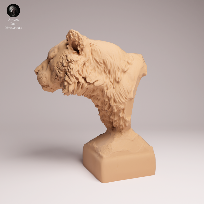 Sumatran Tiger Bust 1-8