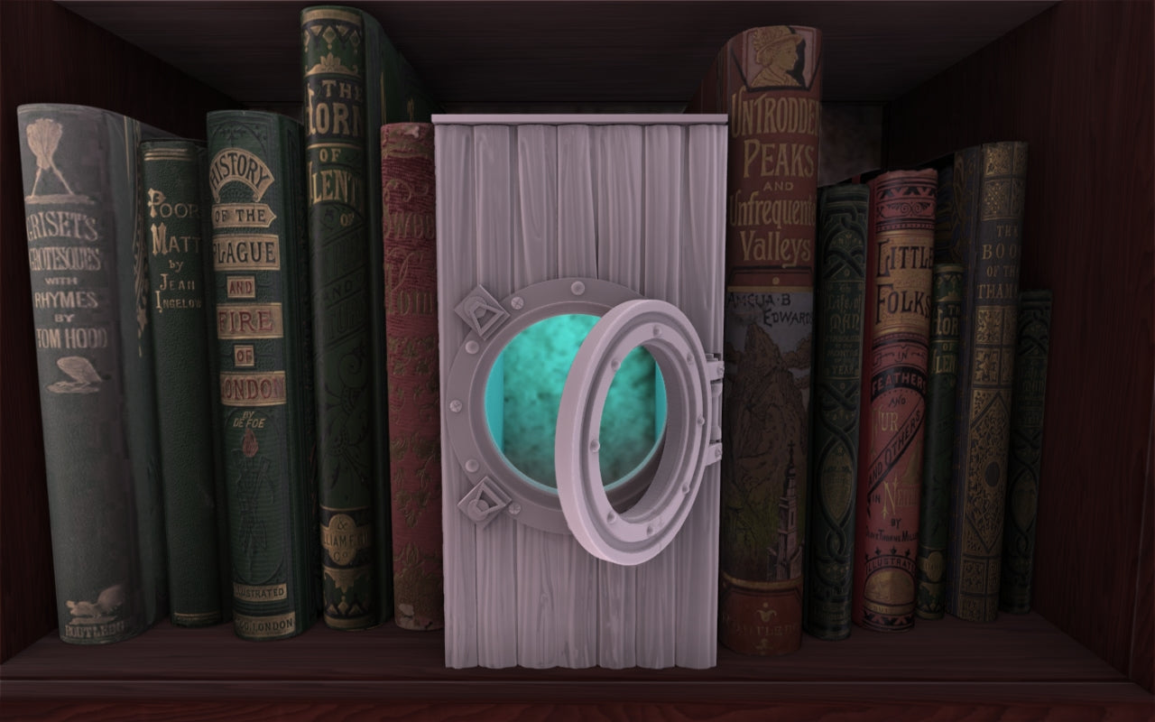 Booknooks - Porthole - FDM