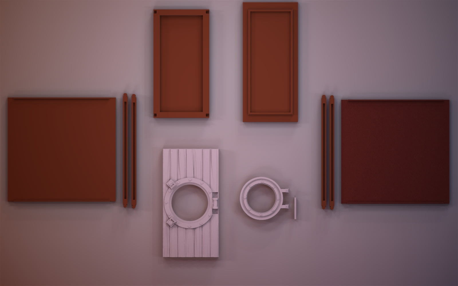 Booknooks - Porthole - FDM