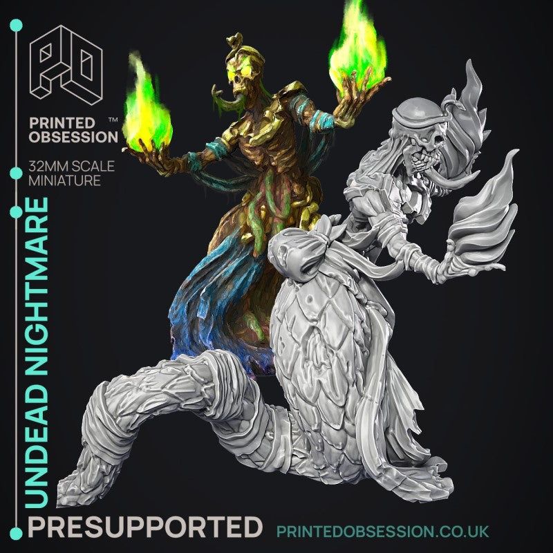 Miniature Undead Nightmare by Printed Obsession
