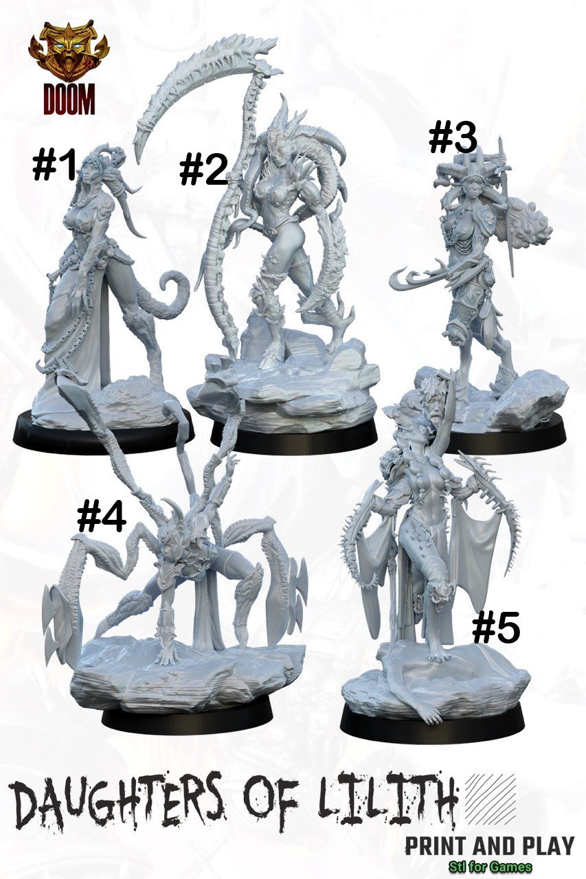 Daughters of Lilith large figures