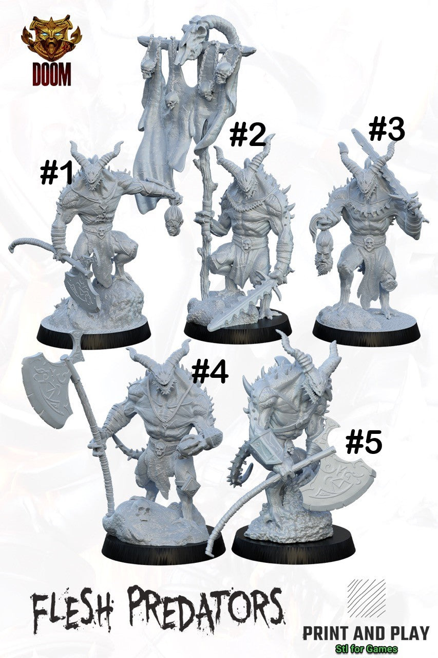 Fiendish demonic hell lords