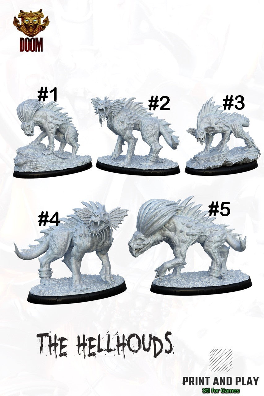 Demonic hellhounds