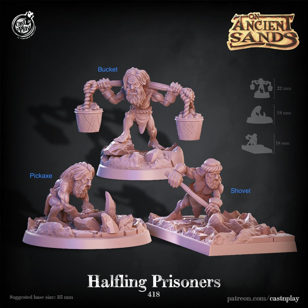 Halfling prison mine laborer