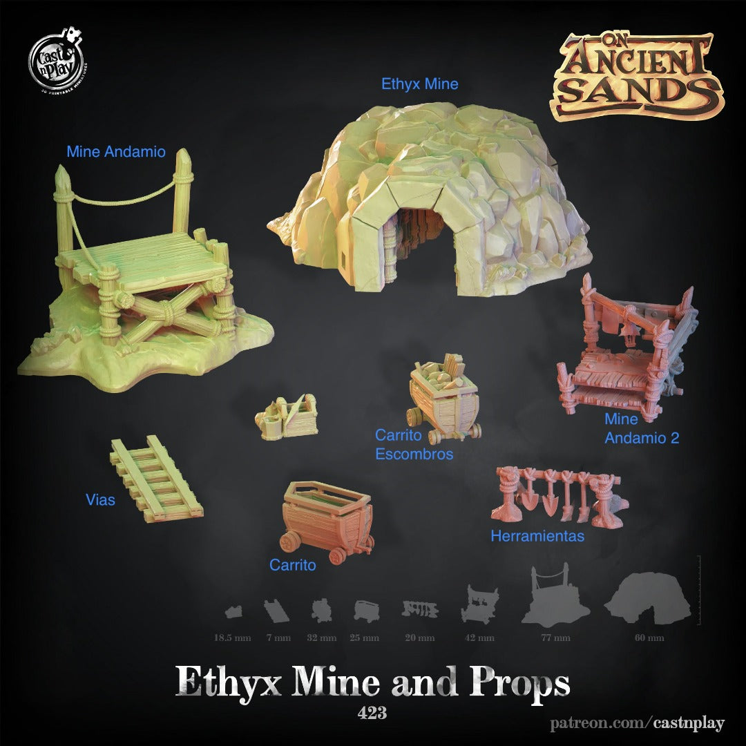 Mine props
