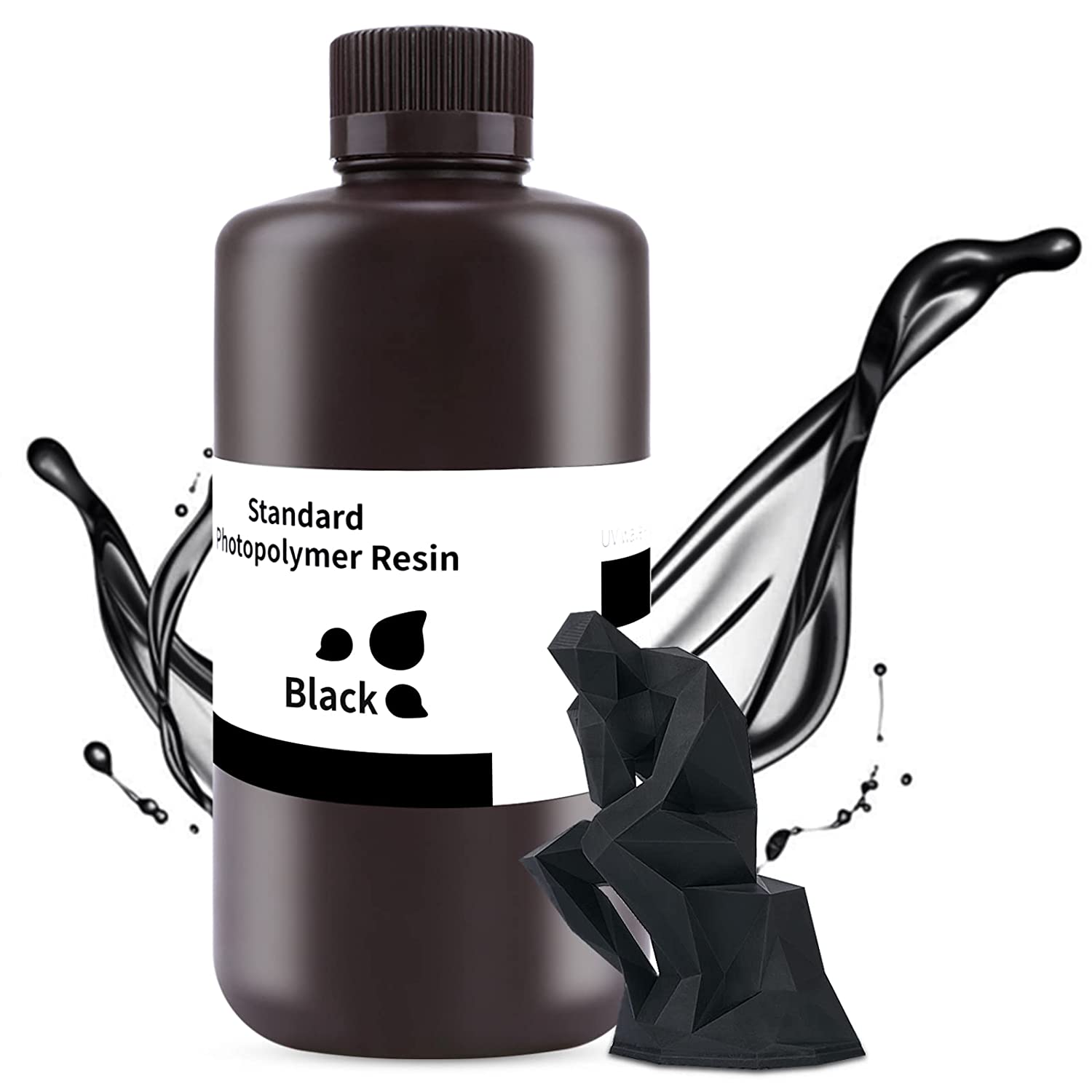 Elegoo Standard Black 2.0 Resin - 1KG