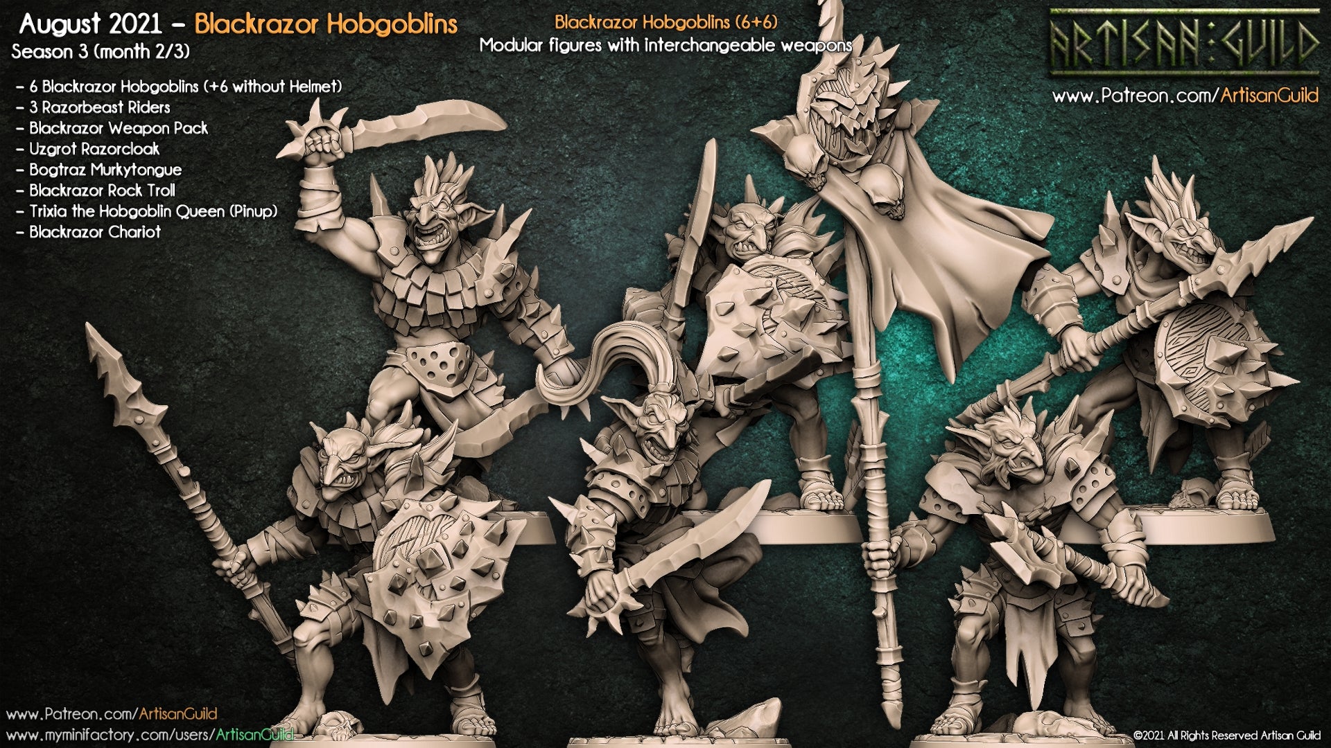 Blackrazor Hobgoblins (Helmet)