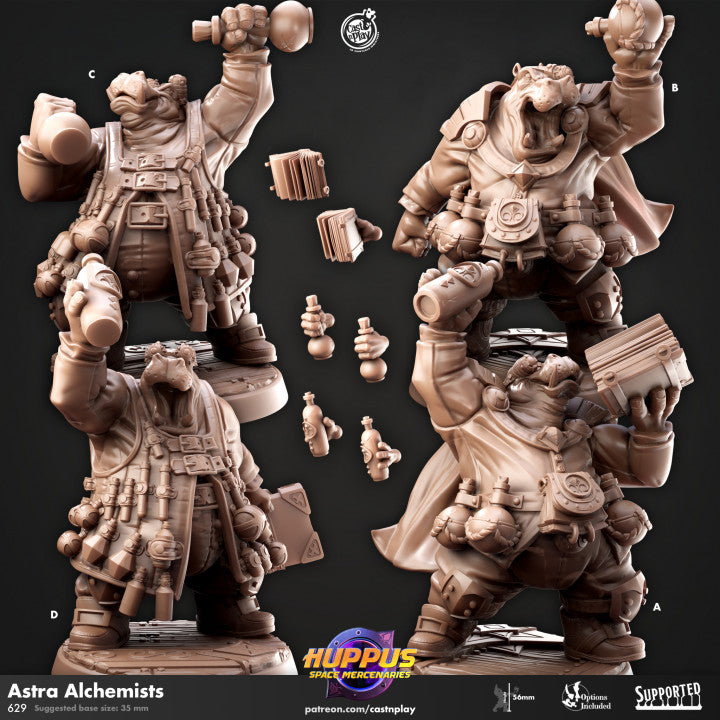 miniature Astra Alchemist sculpted by Cast n Play