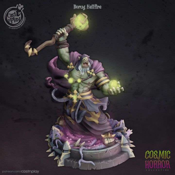 miniature Borug Hellfire by Cast n Play