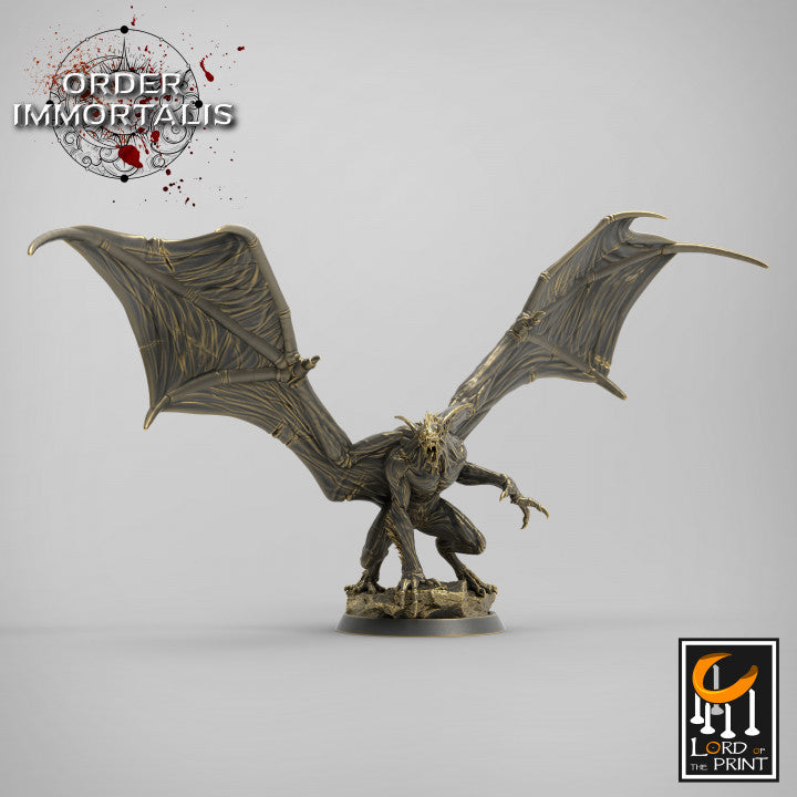 Flying Vampire Stand miniature sculpted by Lord of the Print