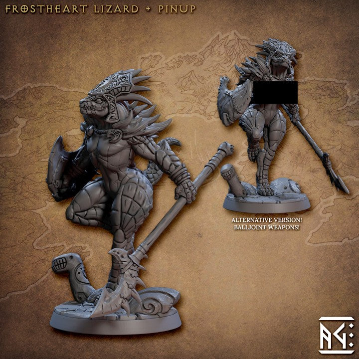 miniature Skaala sculpted by Archvillain Games