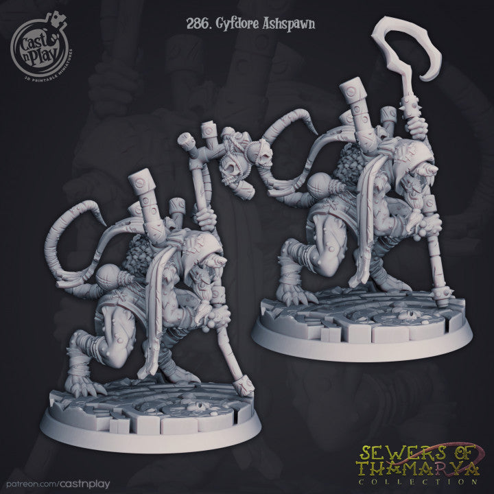 miniature Gyfdore Ashspawn by Cast n Play