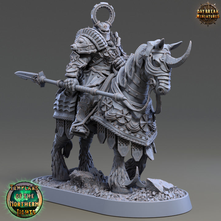 miniature Ritter Johannes Larkner sculpted by Daybreak Miniatures