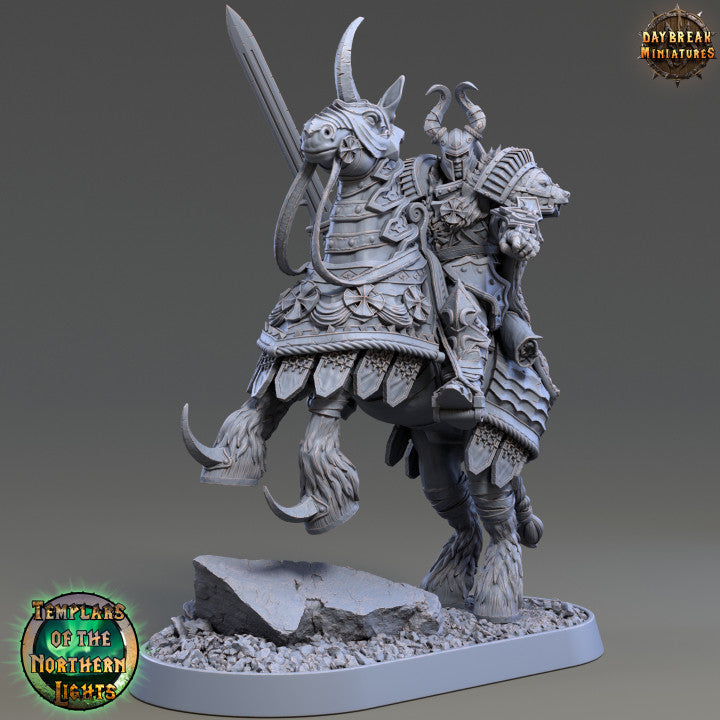 miniature Ritter Victor Kaisermann sculpted by Daybreak Miniatures