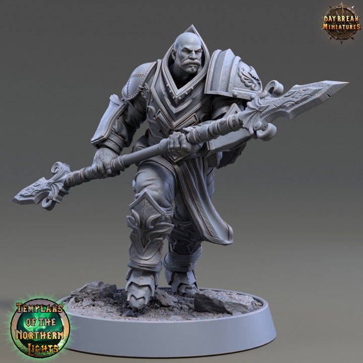 miniature Sverker Icebrand sculpted by Daybreak Miniatures