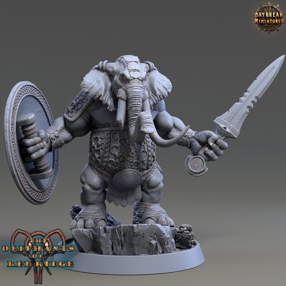 Achilles Broken miniature sculpted by Daybreak Miniatures