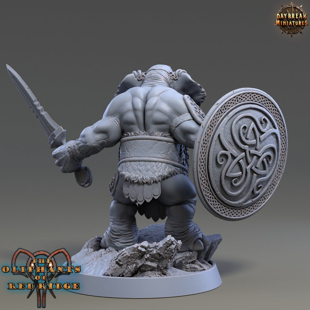 Achilles Broken miniature sculpted by Daybreak Miniatures