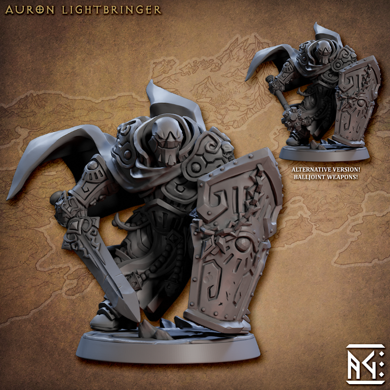 miniature Golem Simulacra Troop Pose 6 sculpted by Archvillain Games