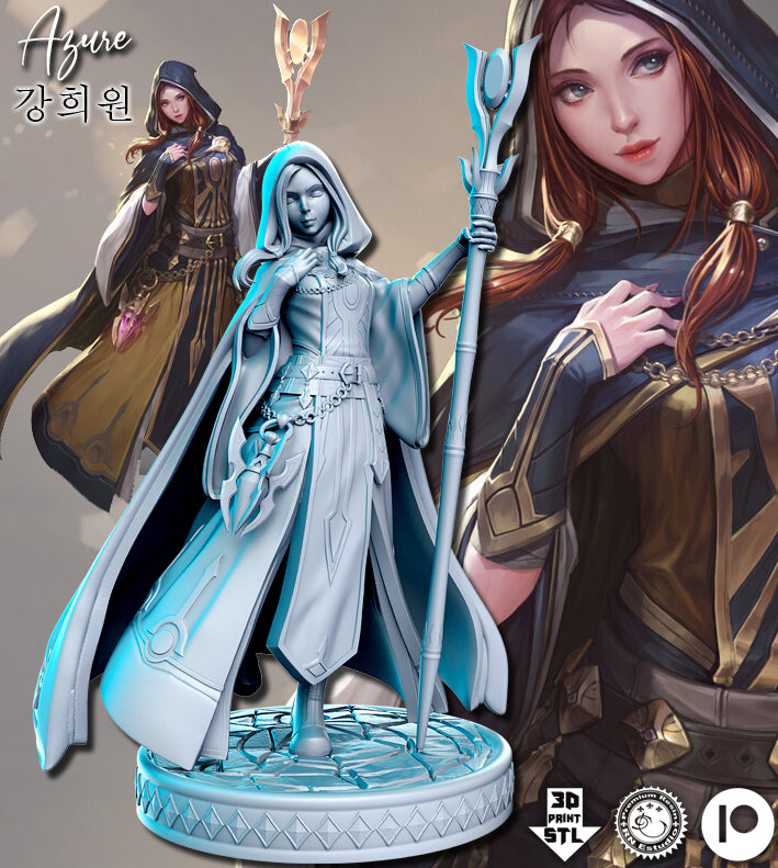 miniature Azure sculpted by RN Estudio