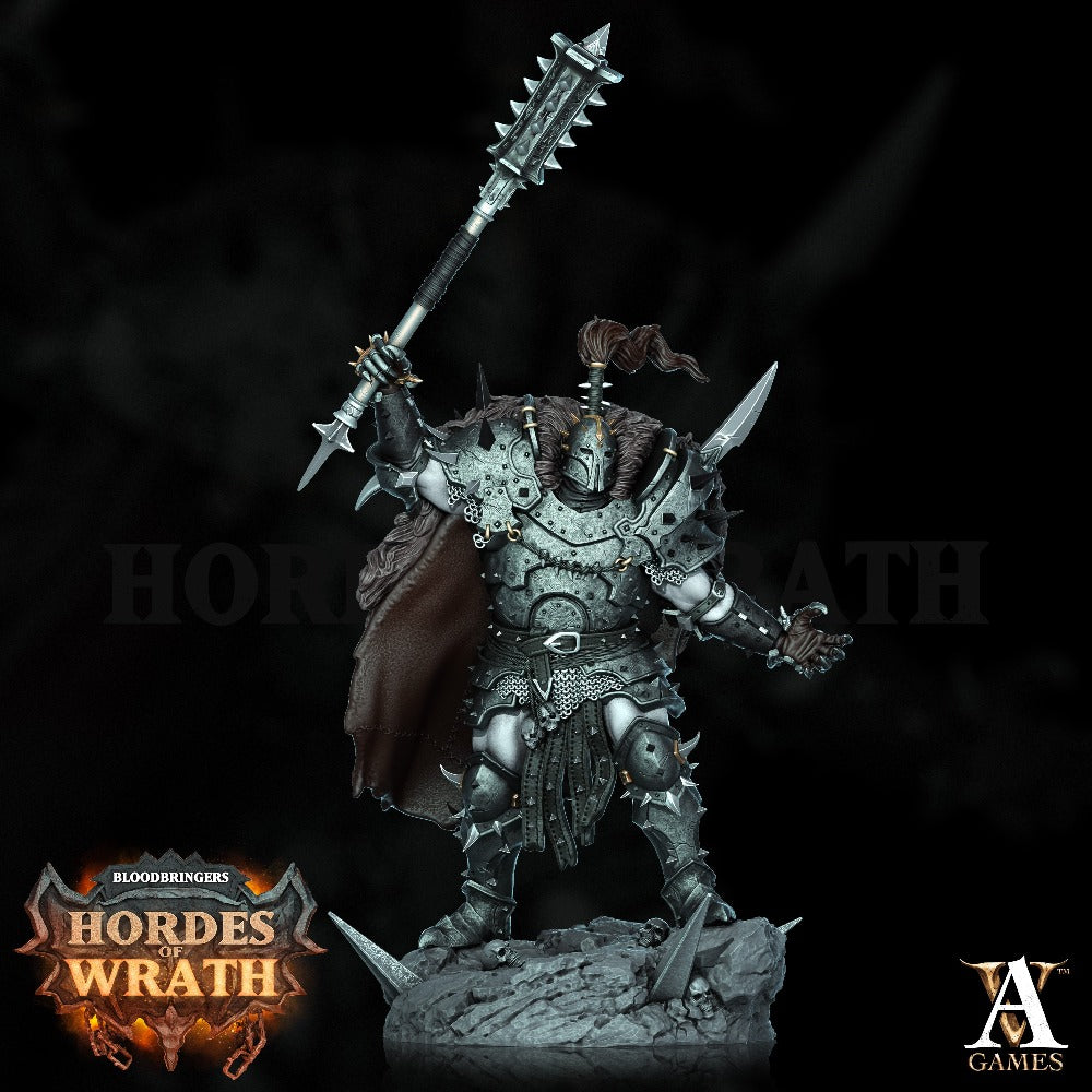 Blessed Champion of Gorkal - pose 3 sculpted by Archvillain Games