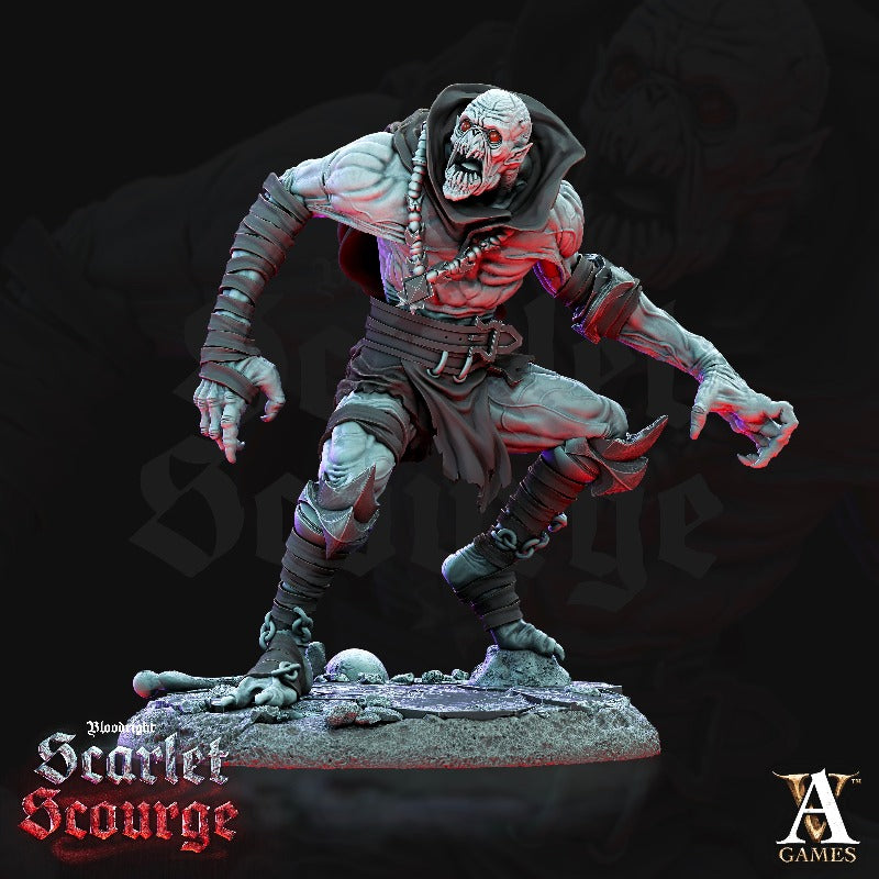 Awakened Ghoul sculpted by Archvillain Games